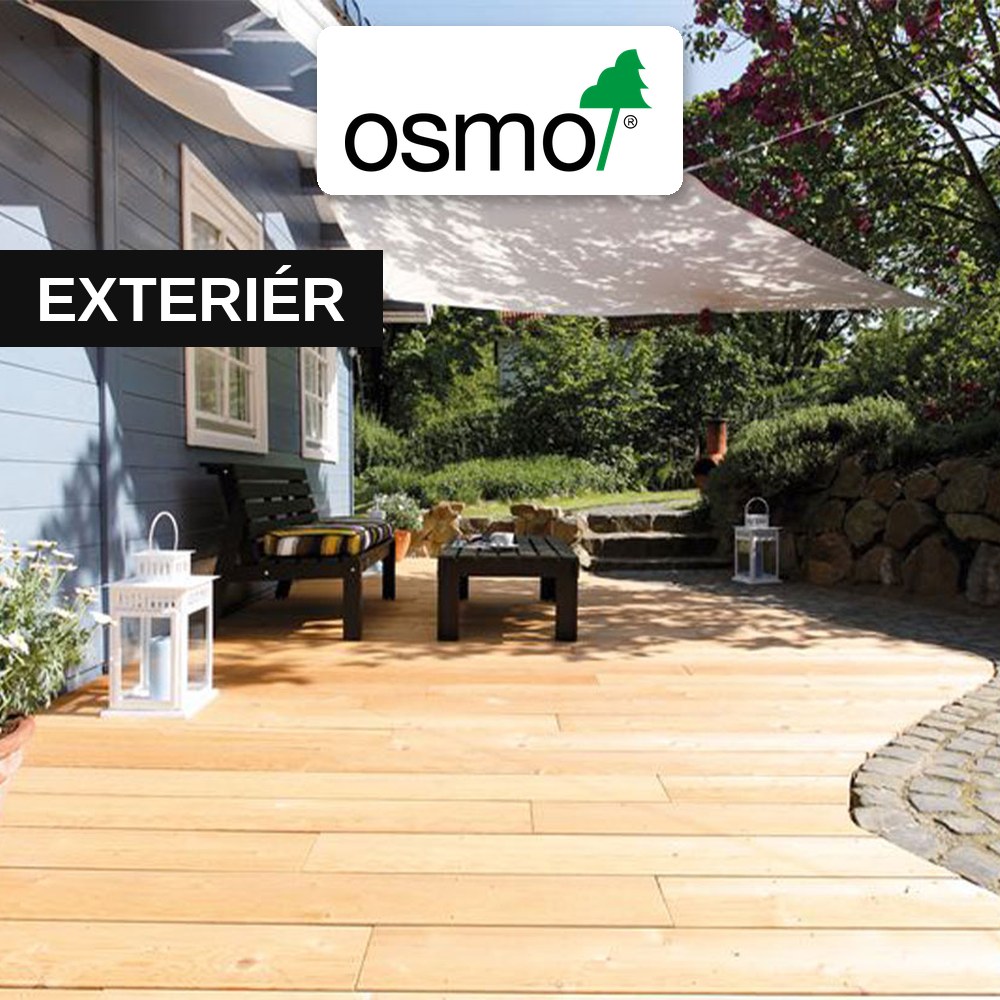 OSMO farby a oleje na drevo v exteriéri