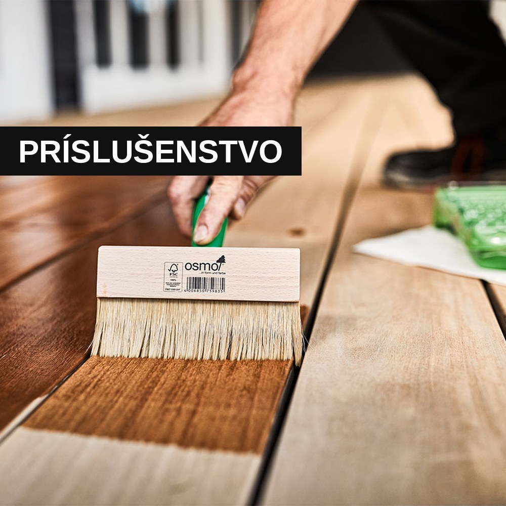 Príslušenstvo pre farby a oleje na drevo
