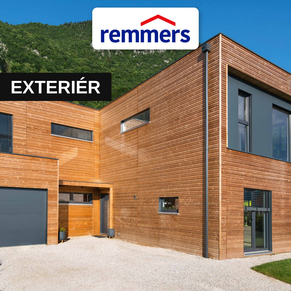 Remmers farby a lazúry na drevo v exteriéri